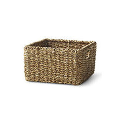 WOVEN SQUARE BASKET - SMALL - Baskets