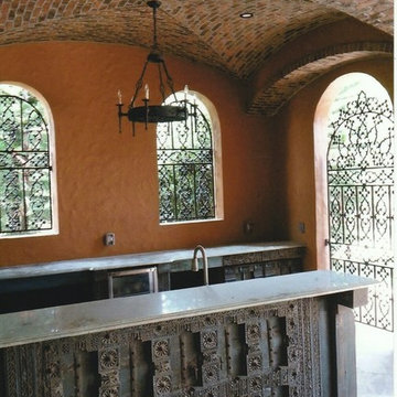 Custom outdoor kitchen