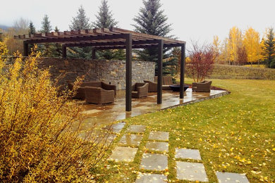 Photo of a rustic landscaping in Other.