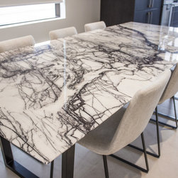 Alexa New York Marble Table - Dining Tables