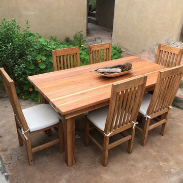 Best Redwood Dinning Table