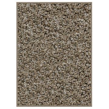 Warm Touch 35 oz. Carpet Rug Collection Browest, Granite 6'x8'