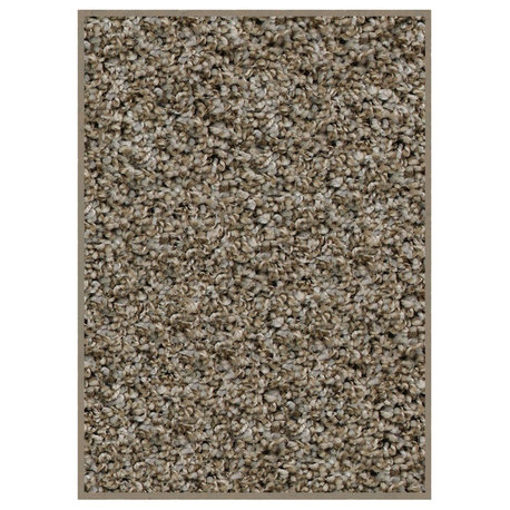 Warm Touch 35 oz. Carpet Rug Collection Browest, Granite 6'x12'