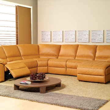 Giuseppe A319 U-Shape Sectional by Natuzzi Editions