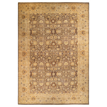 Mogul, One-of-a-Kind Hand-Knotted Area Rug Brown, 12'4"x17'10"
