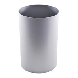 Kartell - Waste Basket, Matte Silver - Wastebaskets