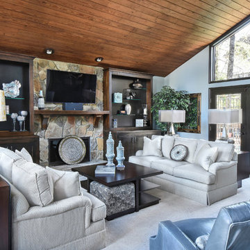 Contemporary Transitional Multi Room Remodel