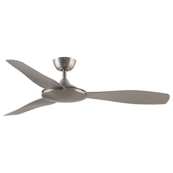 Fanimation GlideAire-52 GlideAire 52" 3 Blade Indoor / Outdoor DC - Brushed