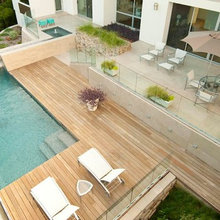 Backyard - Glass Railings