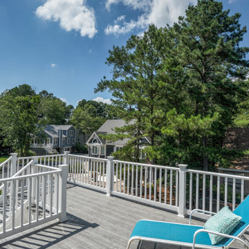 Canal Drive Deck Addition in Millsboro DE