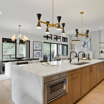 Saddleback Drive - Gorgeous Green & Maple Kitchen