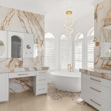 Sculpted Marble Serenity