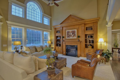 Example of a family room design in DC Metro