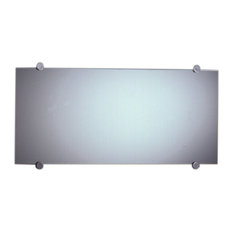 Stainless Steel Bathroom Mirrors Best Deals Free Shipping Whitehaus Collection New Generation Frameless Rectangular Shaped Mirror Bathroom Mirrors