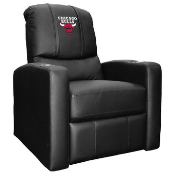 Chicago Bulls Man Cave Home Theater Recliner