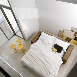 Alice Sofa Bed by Bonaldo - Sleeper Sofas