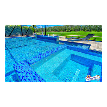 (Bryant) Bonita Springs, FL. Superior Pools Custom Swimming Pool & Spa