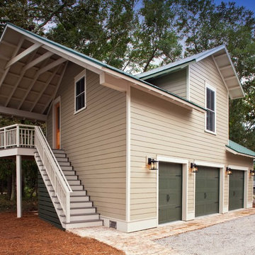 Garage and Guest Suite