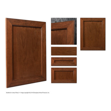 Showplace Bradford door with Pecan stain