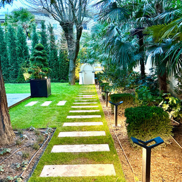 Jardin structuré à la française