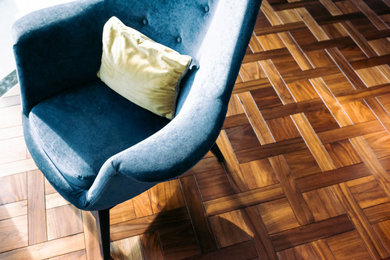 American Black Walnut Basket Weave in Twickenham TW1