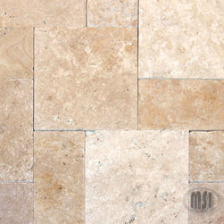 Tuscany Beige Tumbled Travertine - Wall And Floor Tile
