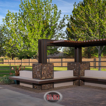 Private Outdoor Design by Red Rock Contractors and Red Rock Pools & Spas.