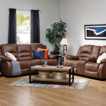 Avery Reclining Sofa Collection – Plush Comfort Meets Sophisticated Style