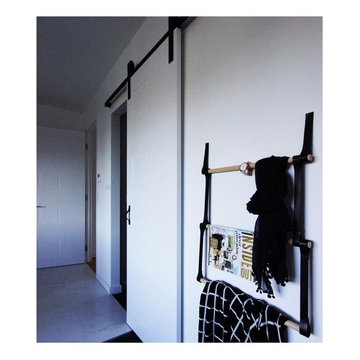 Barn Door In Studio Apartment