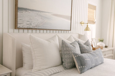 Inspiration for a coastal bedroom remodel in San Diego