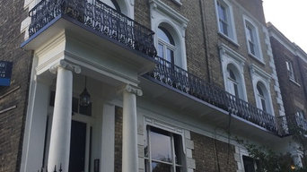 Highgate - restoration to facade & structural repairs & supports to balcony