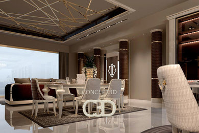 Inspiration for a contemporary home design remodel in Other