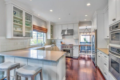 Inspiration for a transitional kitchen remodel in Other