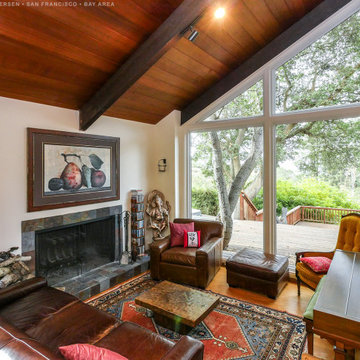 New Windows in Amazing Living Room - Renewal by Andersen San Francisco Bay Area