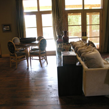 Hand Scraped Character Hickory Show Home