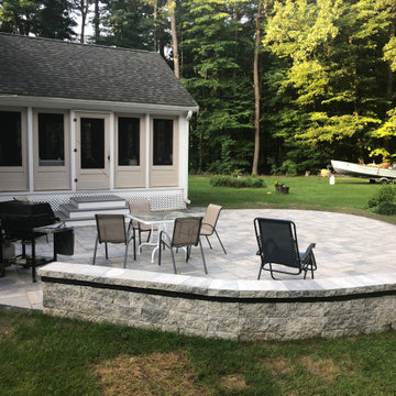 A patio for relaxing and entertaining
