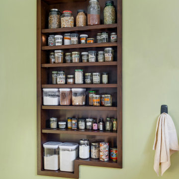 Spice shelf - recessed