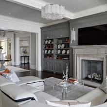 painted bookshelves