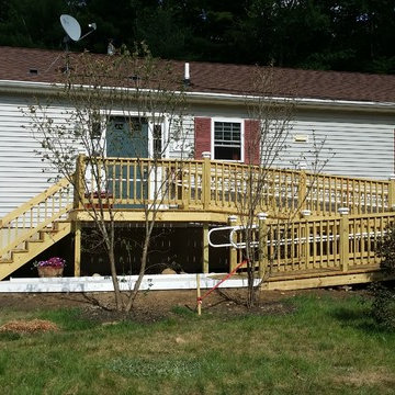 Handicap Ramp with RDI ADA Railings