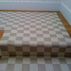 Checkerboard #27-L on stairs - Rugs
