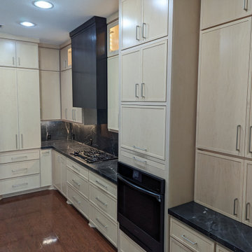 Japandi Maple Negresco kitchen