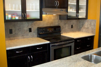 Example of a kitchen design in Calgary