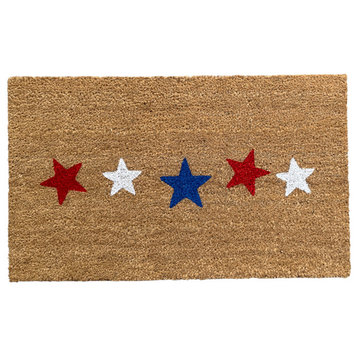 Patriotic Summer Stars Doormat