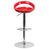 Flash Furniture Red Contemporary Barstool