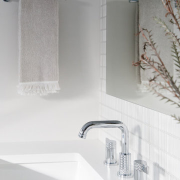 Coastal Blues Primary Bathroom Renovation