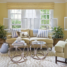 shades in sunroom look