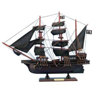 Wooden Spanish Galleon Tall Model Ship 20"