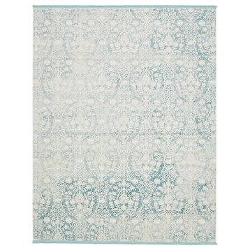 Unique Loom Light Blue Tyche New Classical 8' 0 x 10' 0 Area Rug