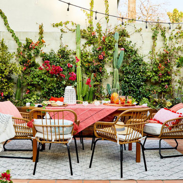 Outdoor Dining Room - Styled by Emily Henderson