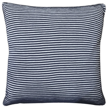 Brick Knit Striped Pillow
